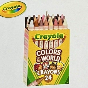 Crayola Crayons / Crayola Markers / Crayola Crayons by Binney and Smith /  Soft & Light Colors / 24 Count / 16 Count / 8 Count / Colors / CIJ 