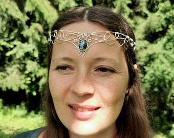 Elfenkrone | Elfen Tiara | Elfen Kopfschmuck | Mittelalter Kopfschmuck | Festivalkleidung | Elfenkrone