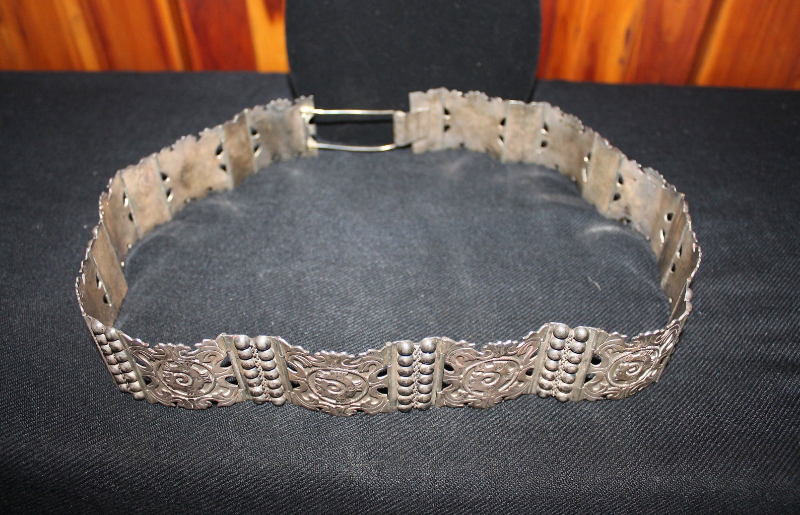 Antique Mexican Sterling Silver Belt Tasco 925 Etsy Israel