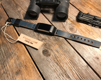 Fitbit Charge 2, 3, 4, 5 or 6 Leather Strap Band Men or Women