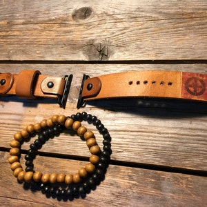 Leather watch strap, band, apple watch, Mens, Vintage 42mm, 38mm 40mm, 44mm, 45mm, 49mm Men or Women