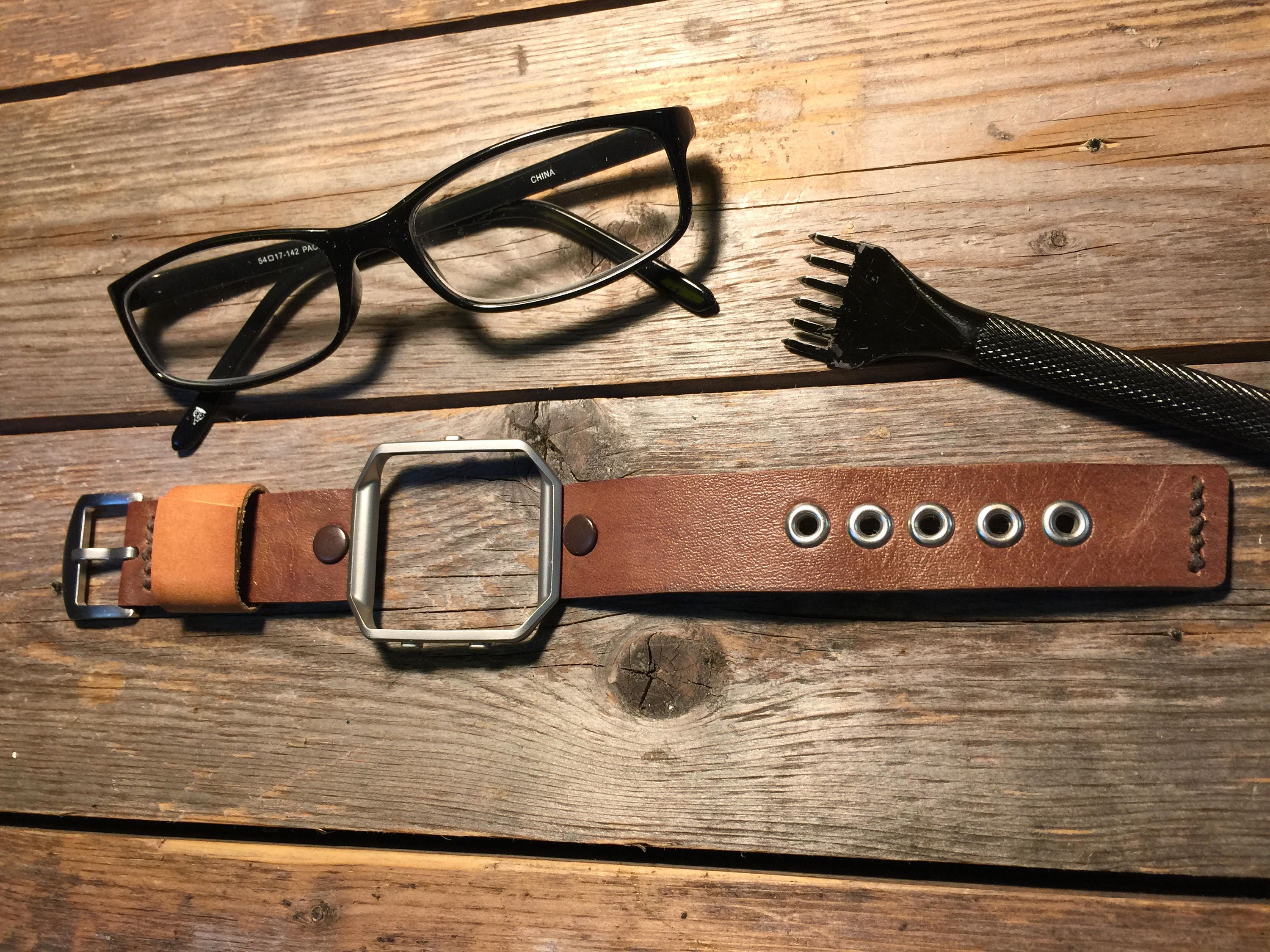 Fitbit Blaze Leather Band Etsy Canada