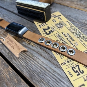 Fitbit Charge 2, 3, 4, 5 or 6 Leather Strap Band Men or Women