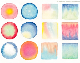 gift tags, aquarell, printable, ausdrucken