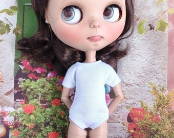 Body or mallot made  in cotton for Blythe, licca, icy. Made in soft cotton. Flat shipping in all orders, ready to send worlwide.