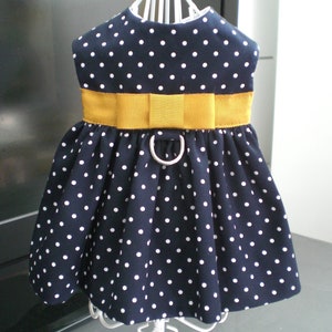 Small Dog Costume Ronald Mcdonald inspired Dress Harness Dog clothing