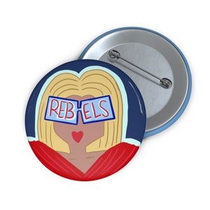 Gameday Ole Miss Pin Button- hotty toddy-gameday-rebels- sorority