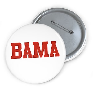 Alabama Game Day Button-tailgate button-roll tide-Bama-gameday-rush- sorority
