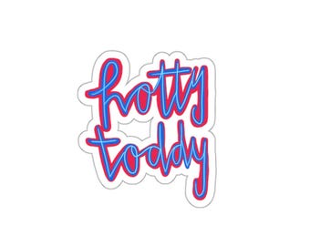 Ole Miss sticker- hotty toddy- waterproof-laptop sticker- car sticker