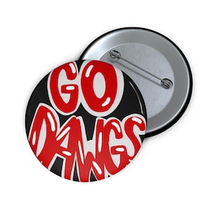 Georgia Pin Button-sic em -gameday-uga- sorority -sec