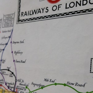 Underground Railways of London Map image 2
