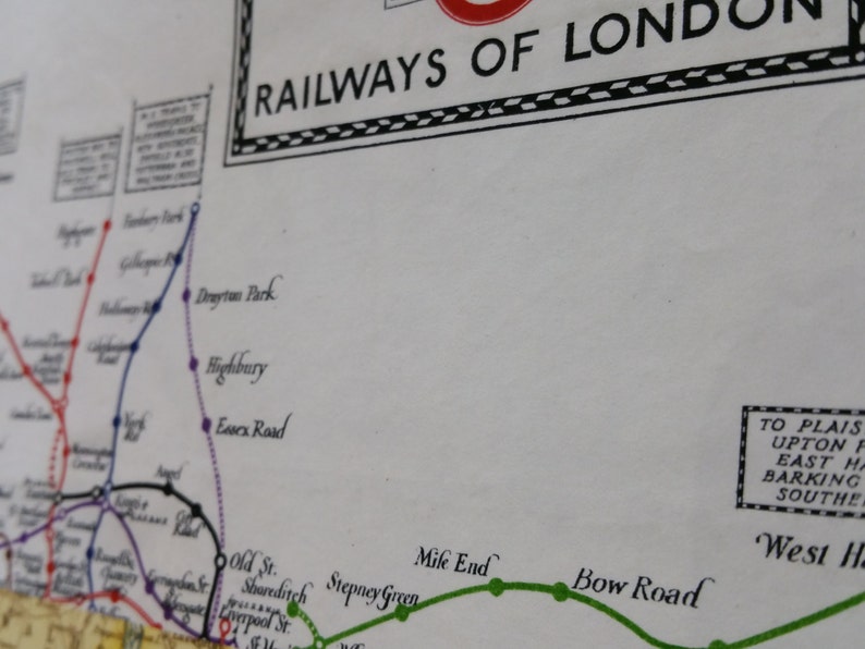 Underground Railways of London Map image 2