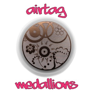 AirTag-medaillons gegraveerd NIEUW Apple Airtag | Vervangende omslag Vloeiende rollen 4