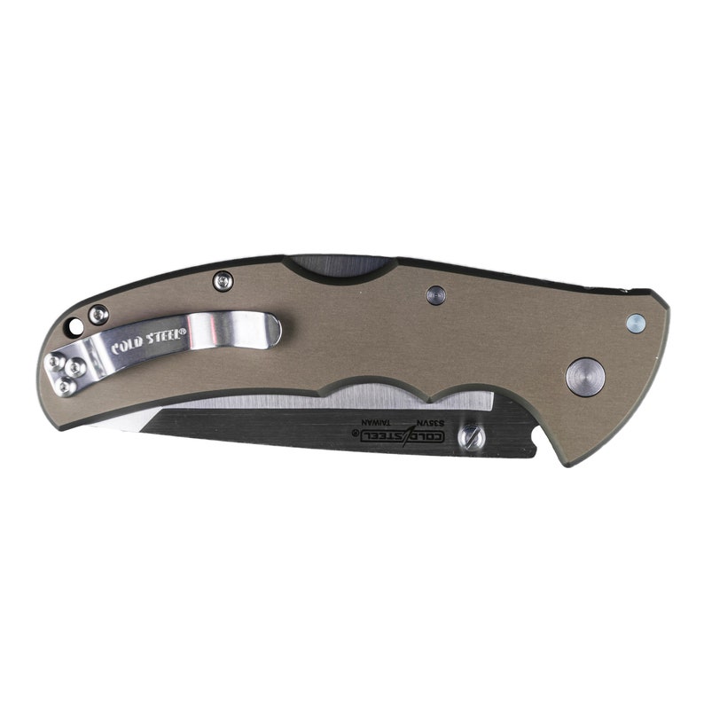 Cold Steel Code 4 Folding Knife Tanto Point Personalized Engraved