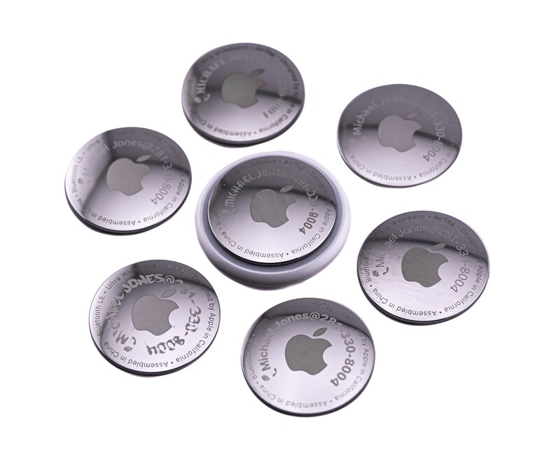 Apple Airtag Engraved Personalized New Etsy