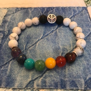 Chakra gemstone bracelets