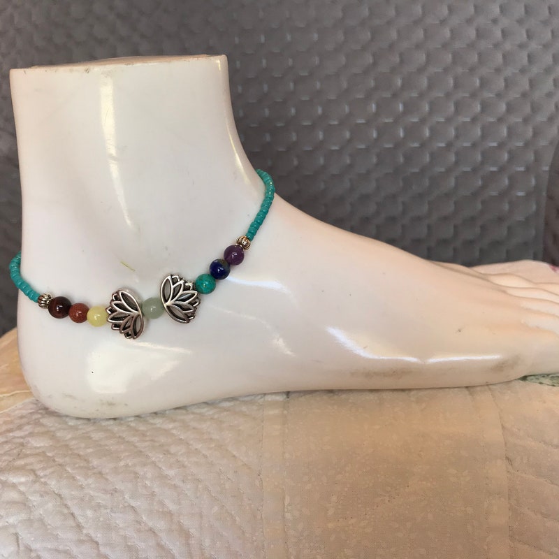 Tree of Life Anklet - Etsy