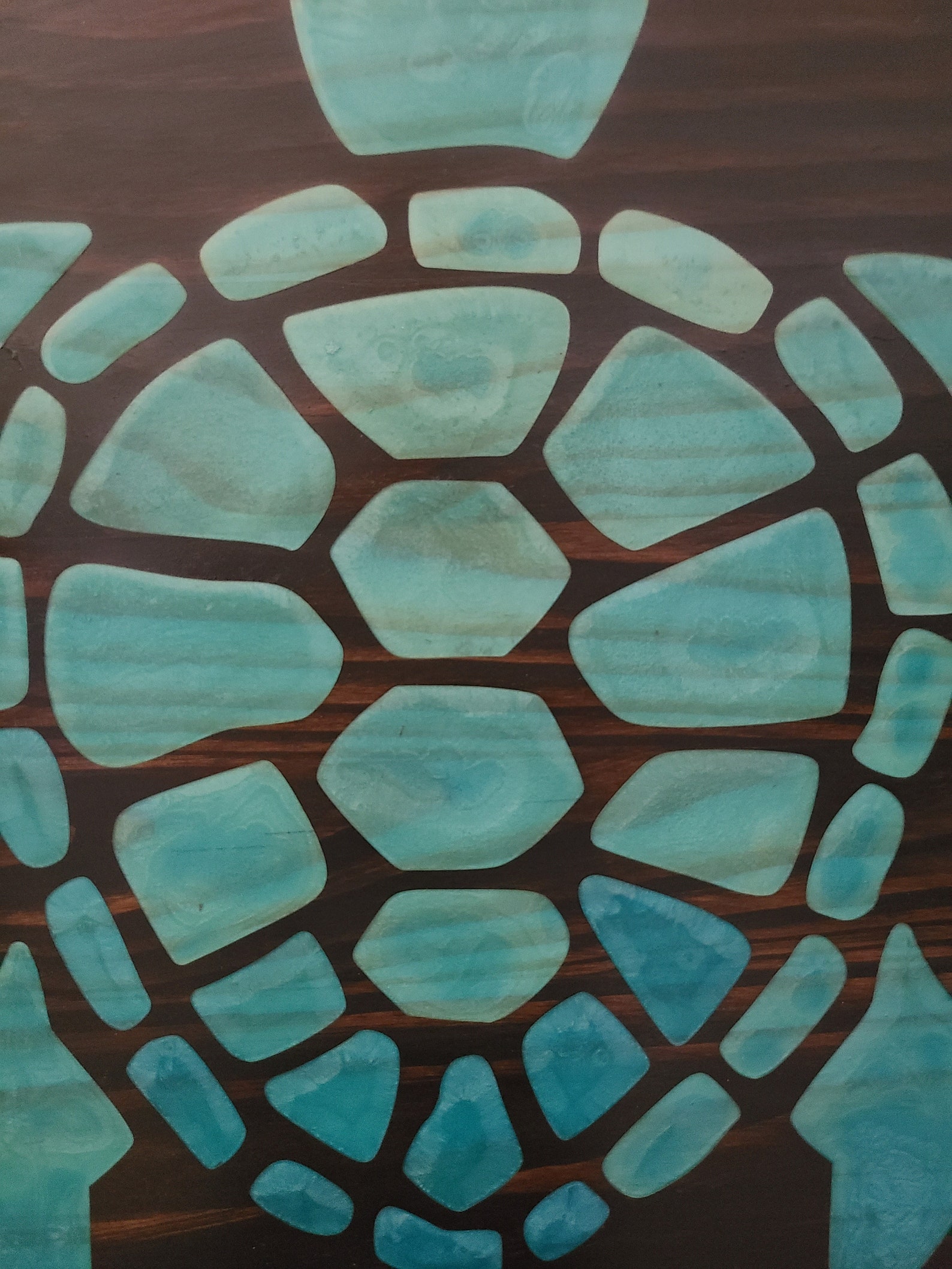 Turtle Wall Art Mixed Media Resin and Wood Etsy Singapore