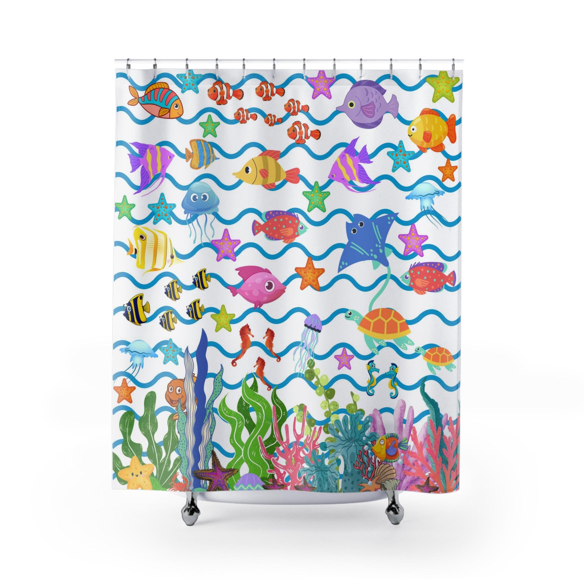 Under The Sea Shower Curtainnull