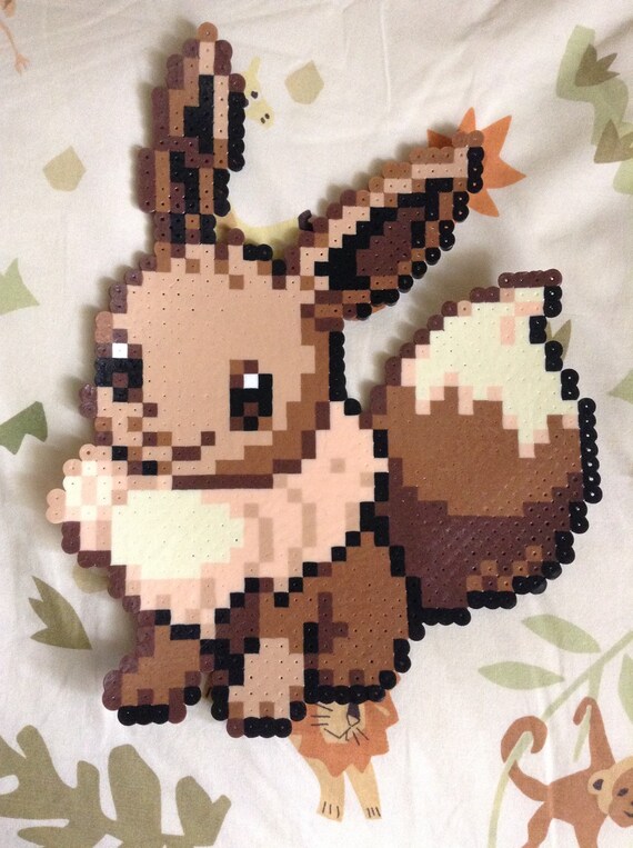 Eevee Perler Bead Sprite Etsy