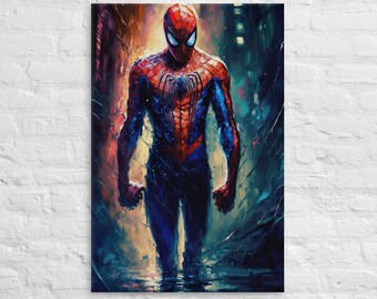 Spider-Man Wall Art - Print on Canvas
