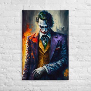 Joker Wall Art - Print on Canvas
