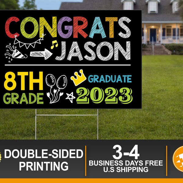 8th Grade Graduation Etsy