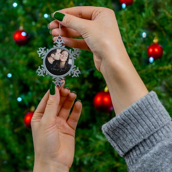 boyfriend and girlfriend first christmas ornament