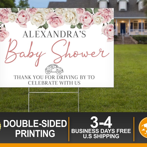 Baby Yard Sign Etsy