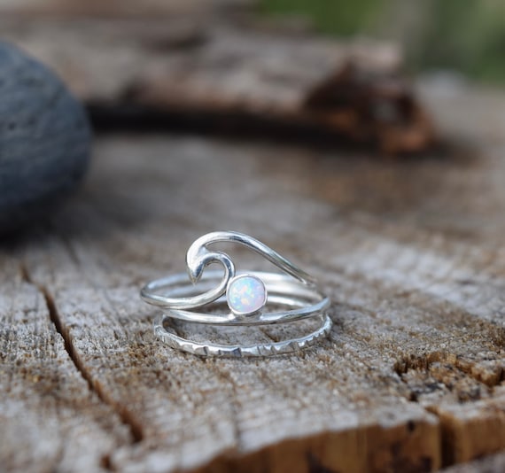 Ocean shop inspired rings