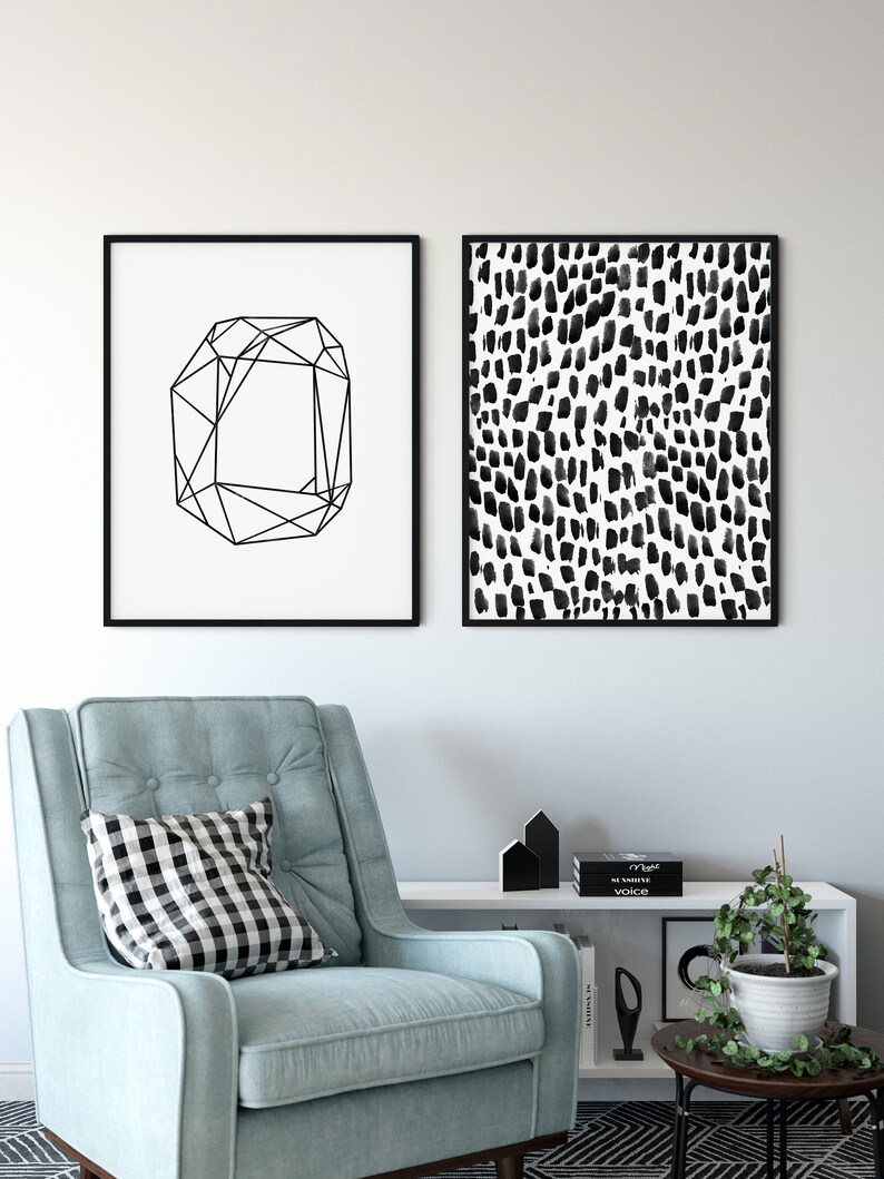 Minimalist Modern Printables Prints Art Pattern Line Art Print Pattern ...