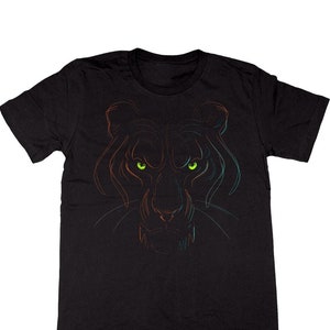 Men&#39;s TIGER EYES Tee  - Animal Art - Custom T-shirt