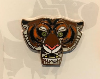 Tiger Pin, Hard Enamel Pin, Animal Art, Joyería, David Colman Original Illustration