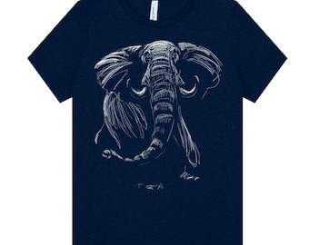 Women's ELEPHANT Tee - Relaxed Jersey Short Sleeve Tee