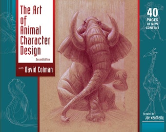 Art Book - The Art of Animal Character Design 2nd Edition - David Colman - Animal Illustrator