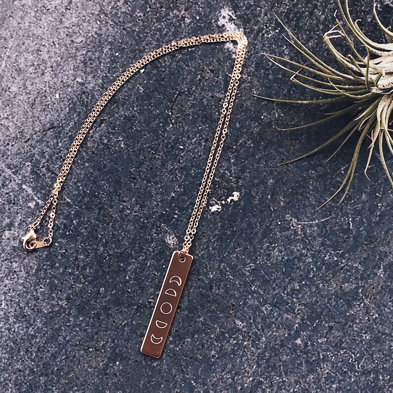 Phases of the Moon Moon Phase Necklace Gold Gold Moon Necklace for Women Moon Phases