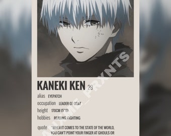 Kaneki Poster You Ll Enjoy Etsy