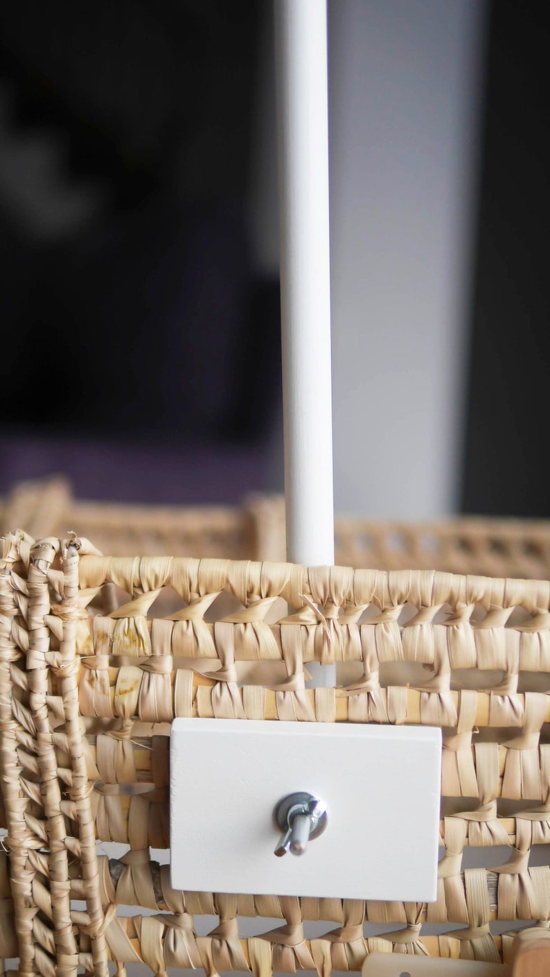 Cot Mobile Hanger Baby Mobile Hanger White Crib Wooden Etsy Australia