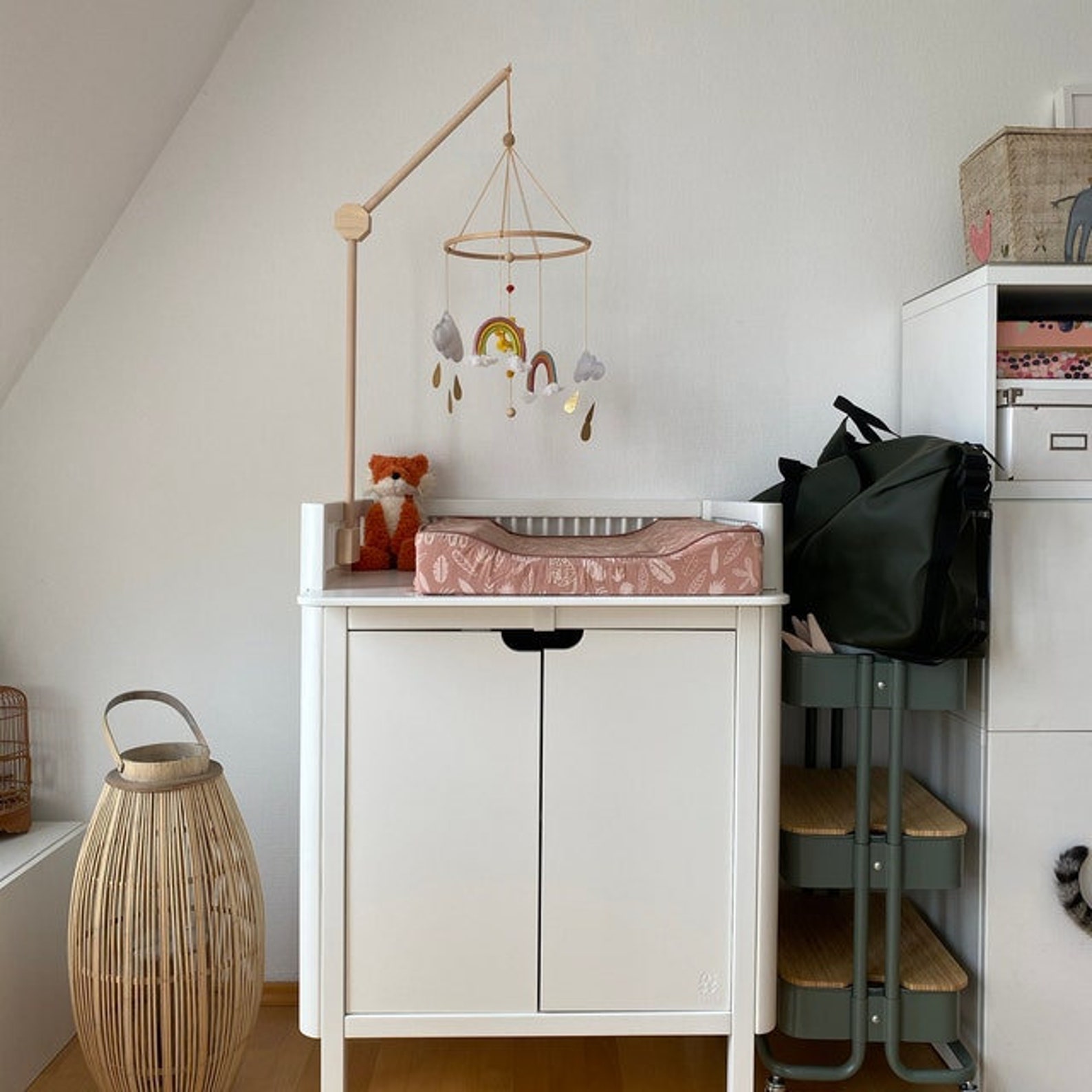 Cot Mobile Hanger Baby Mobile Hanger Crib Wooden Mobile Etsy