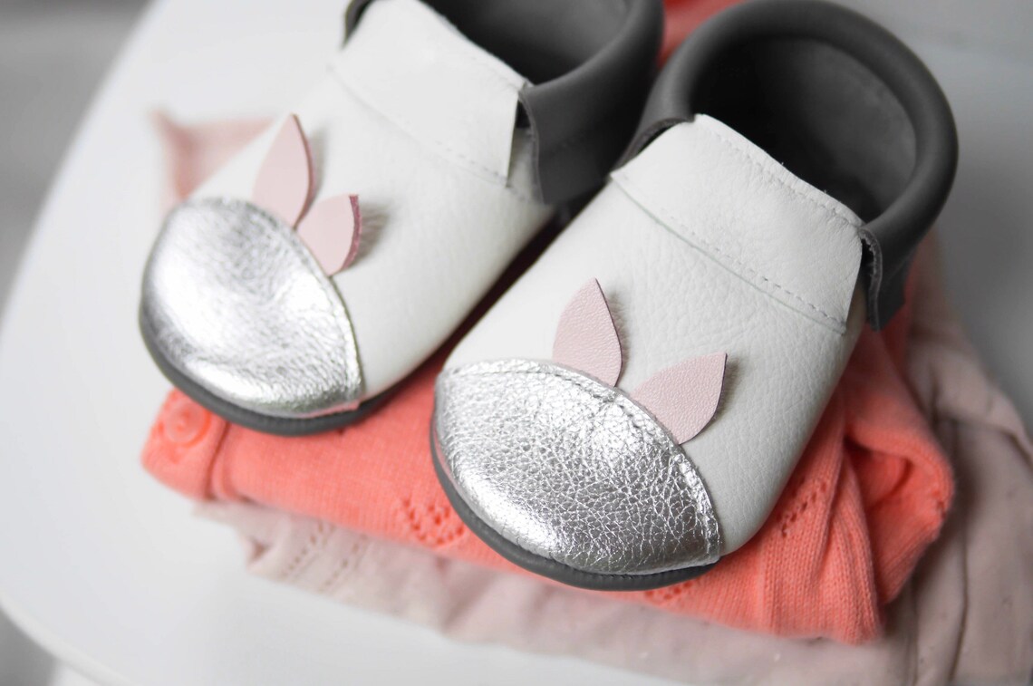 Leather Baby Shoes Baby Girl Crib Shoes Etsy