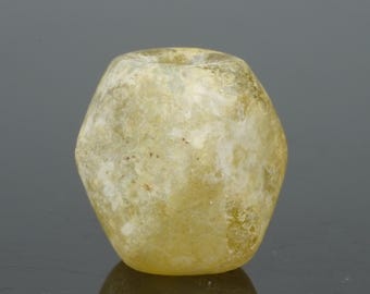 Antique monochrome glass bead