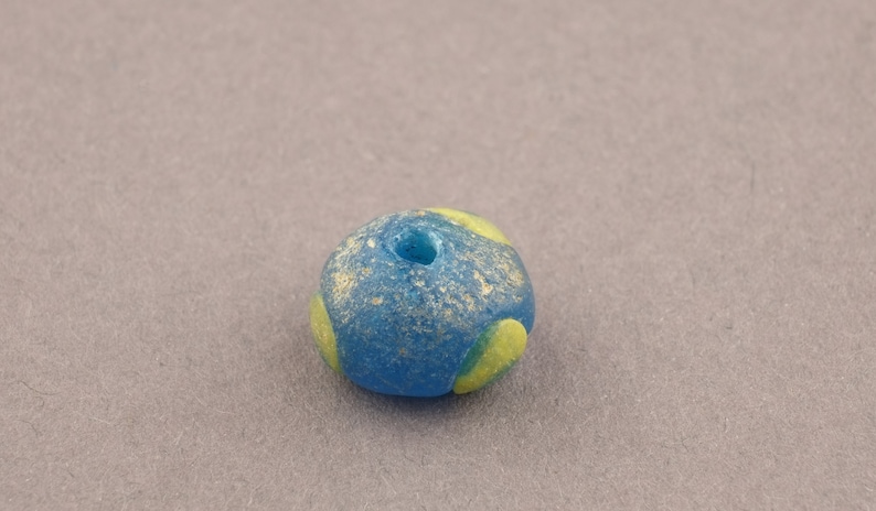 Migration Times bead A.D. Glass Eye Bead Antique bead V-VII c Ancient Roman glass bead Ancient glass paste bead