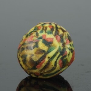 Antique mosaic glass bead