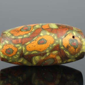 Antique mosaic glass cane bead, Byzantine, Islamic period