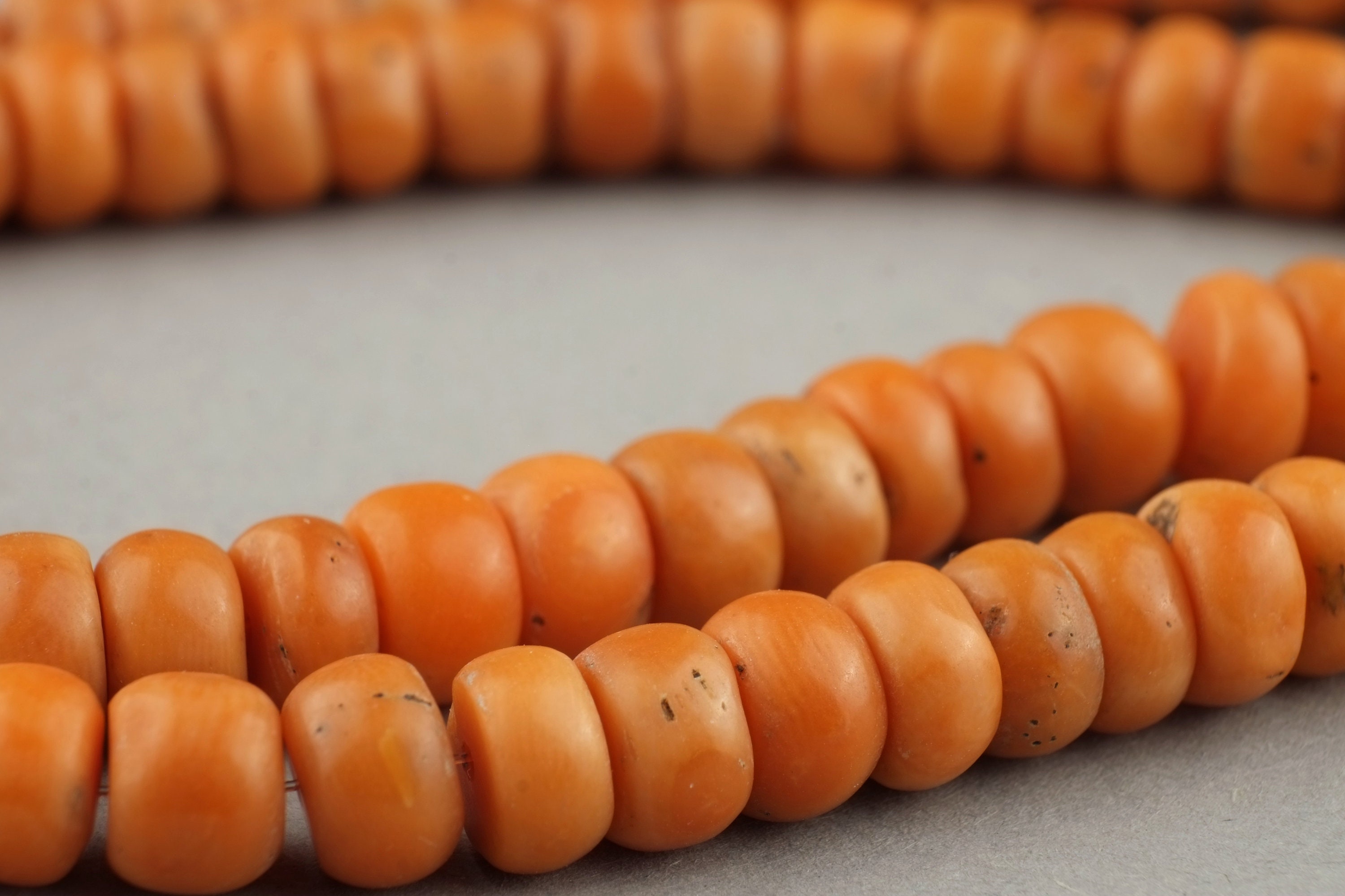 Antique coral beads Coral necklaceNatural coral Jewelry | Etsy