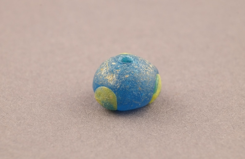 Migration Times bead A.D. Glass Eye Bead Antique bead V-VII c Ancient Roman glass bead Ancient glass paste bead