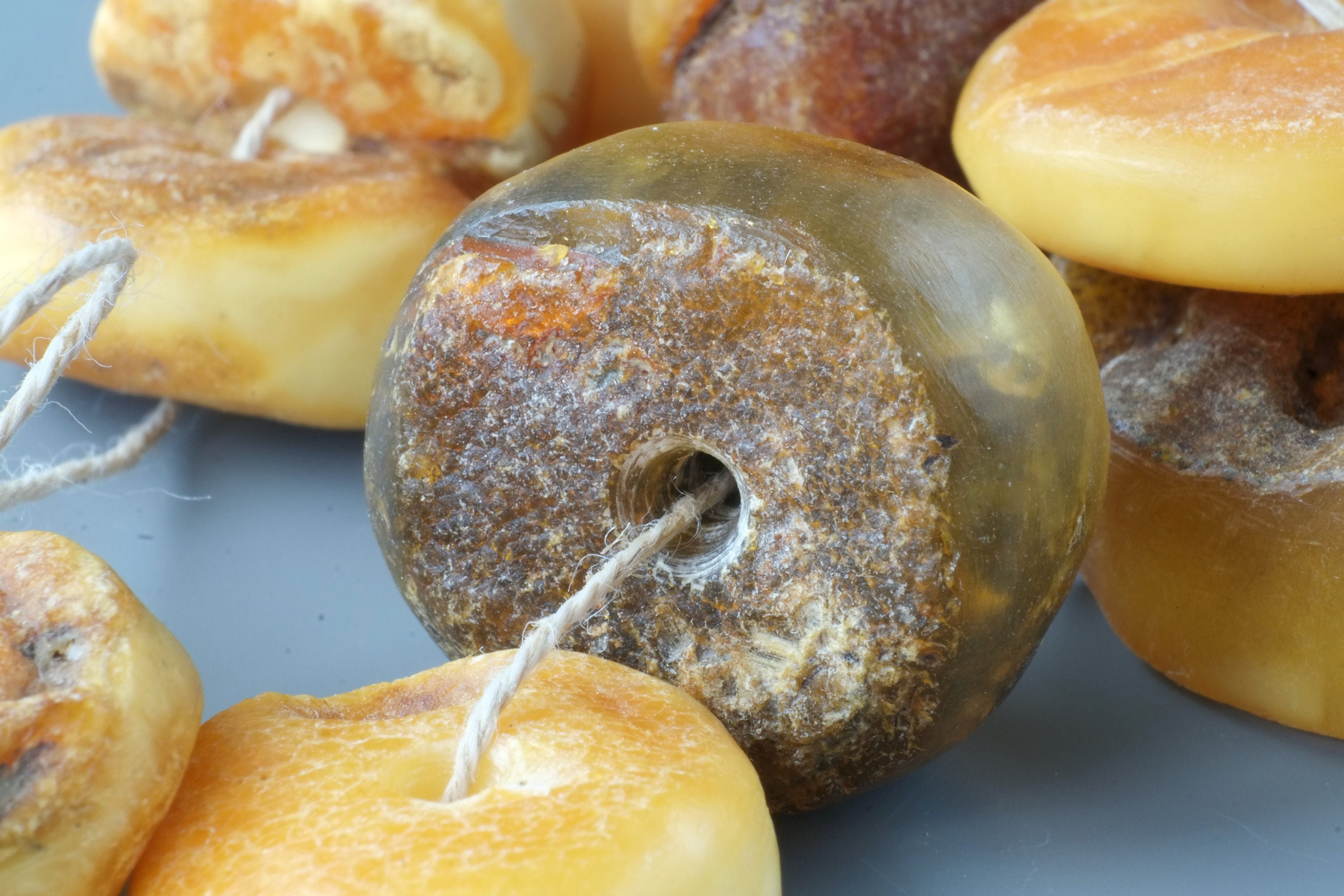 Antique Yellow Gemstone Beads Natural Stone Butterscotch Etsy