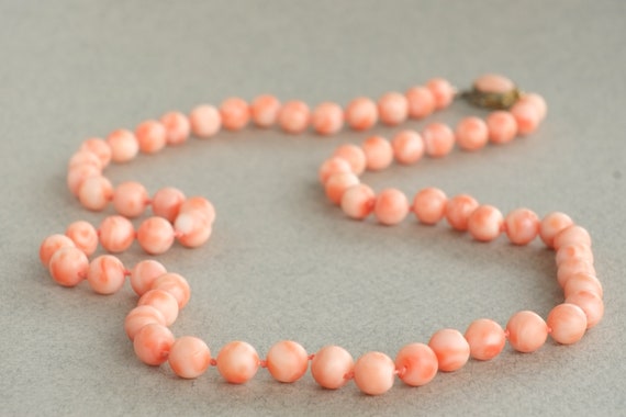 Salmon Coral Necklace Sale Online, 50 