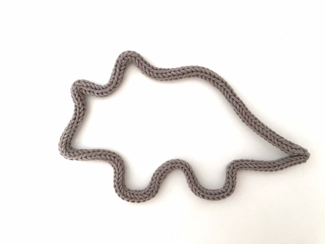 Knitted wire Dinosaurs TRex Diplodocus triceratops Etsy