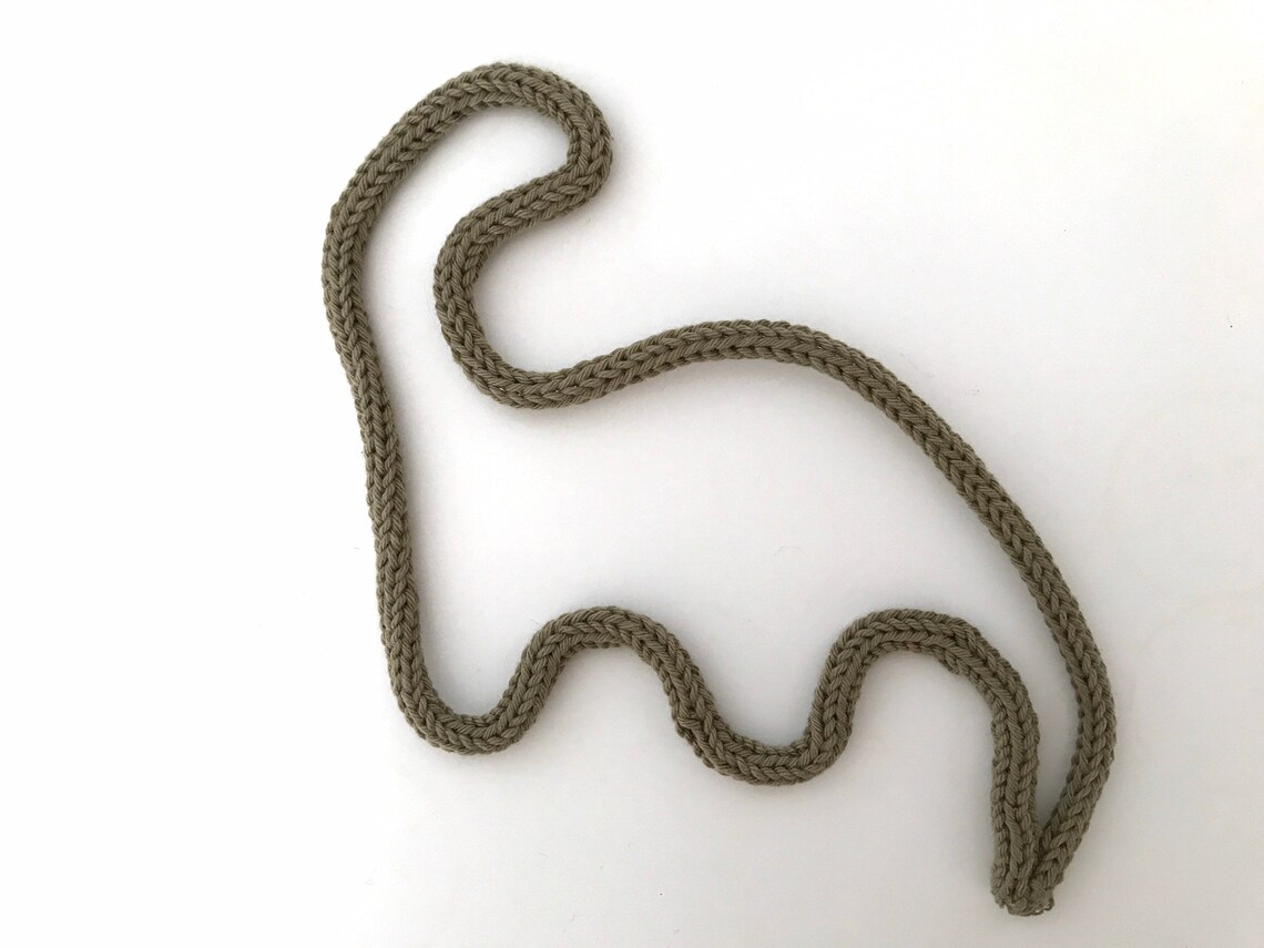 Knitted wire Dinosaurs TRex Diplodocus triceratops Etsy